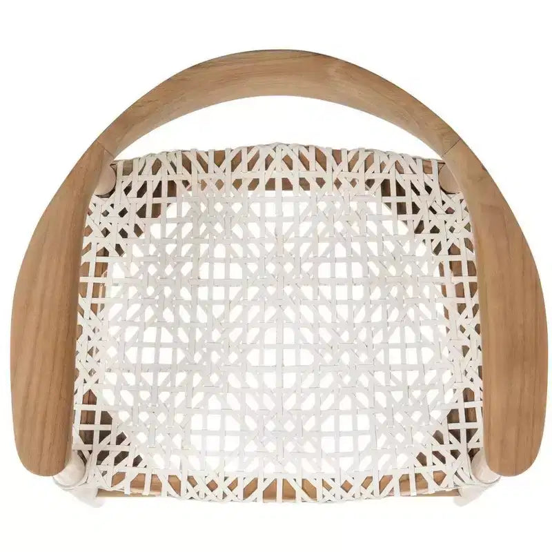 Tabouret de bar naturel/blanc