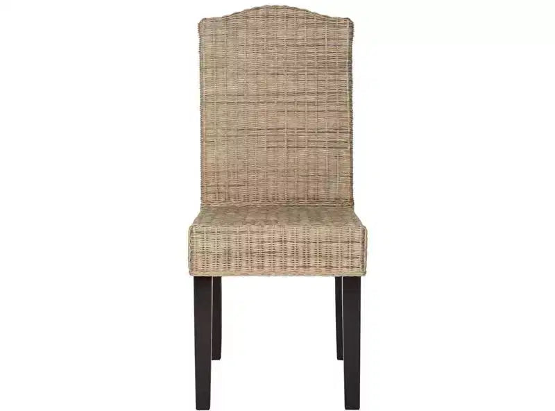 Chaise de salle à manger en osier Odette 19 H