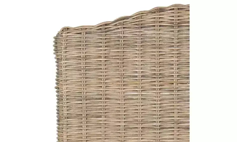 Chaise de salle à manger en osier Odette 19 H