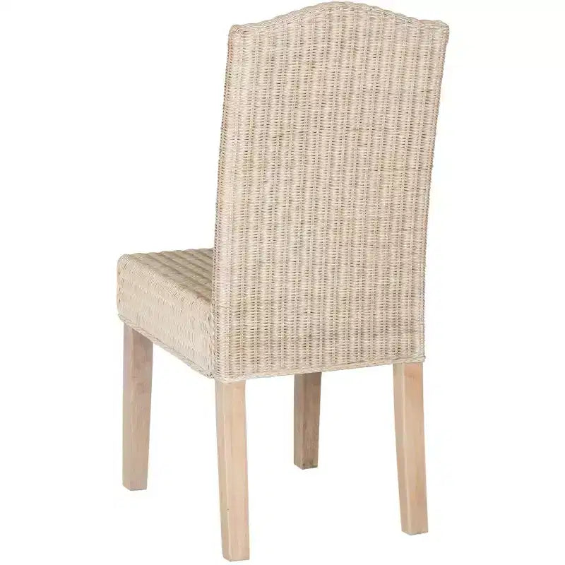 Chaise de salle à manger en osier Odette 19 H