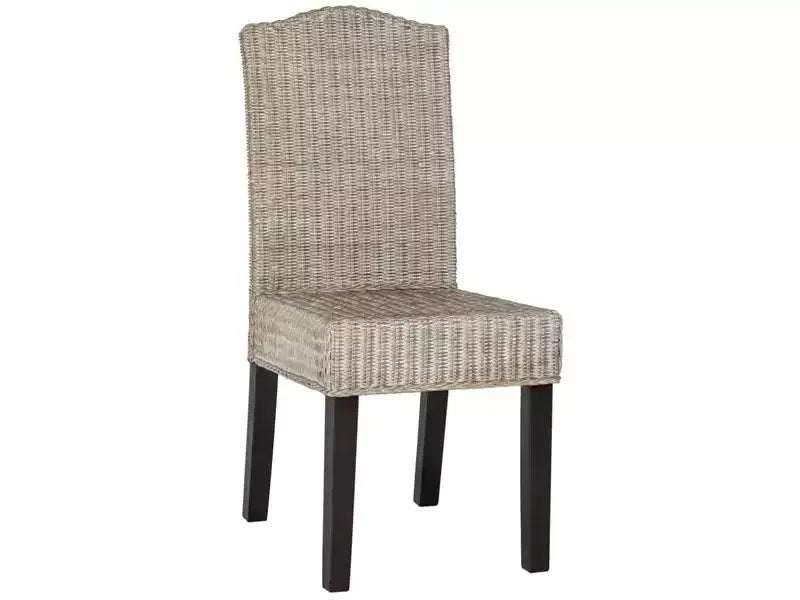 Chaise de salle à manger en osier Odette 19 H