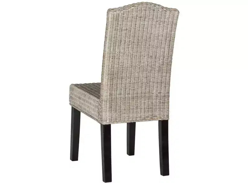 Chaise de salle à manger en osier Odette 19 H