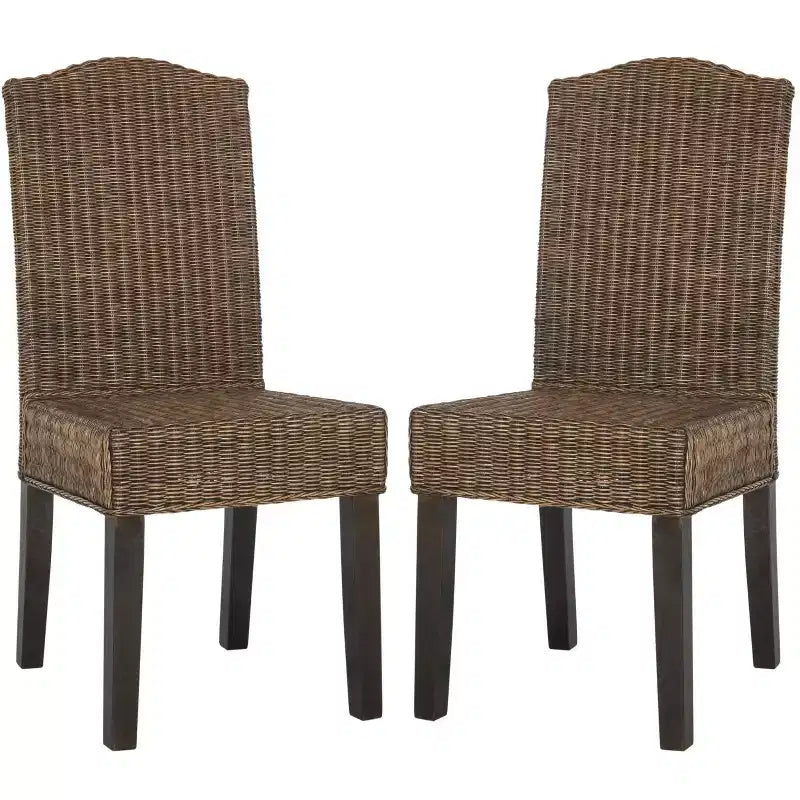 Chaise de salle à manger en osier Odette 19 H