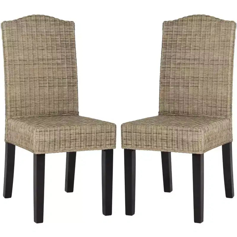 Chaise de salle à manger en osier Odette 19 H