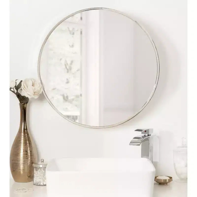 Miroir mural rond