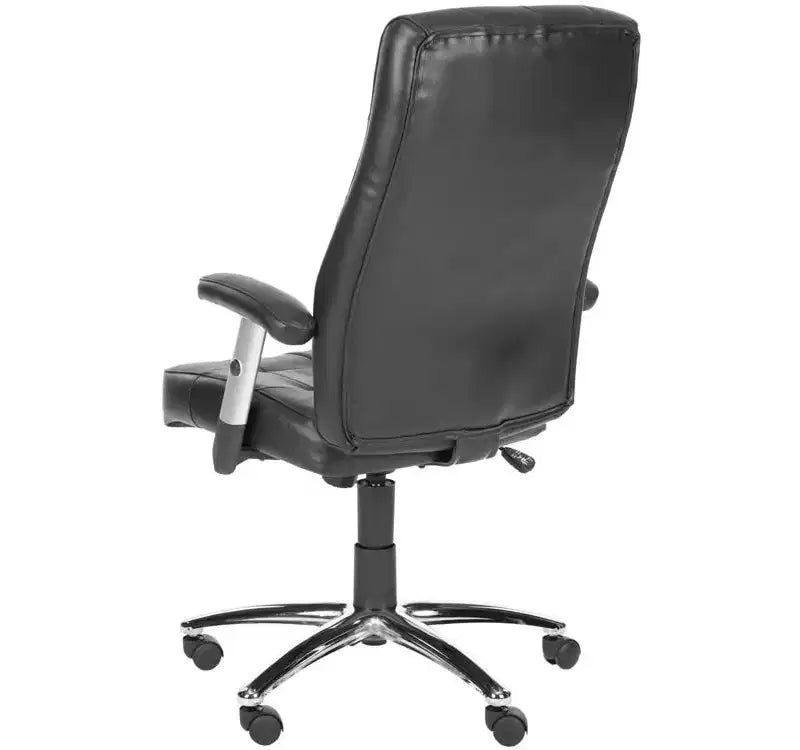 Chaise de bureau pivotante - Réglable en hauteur noire
