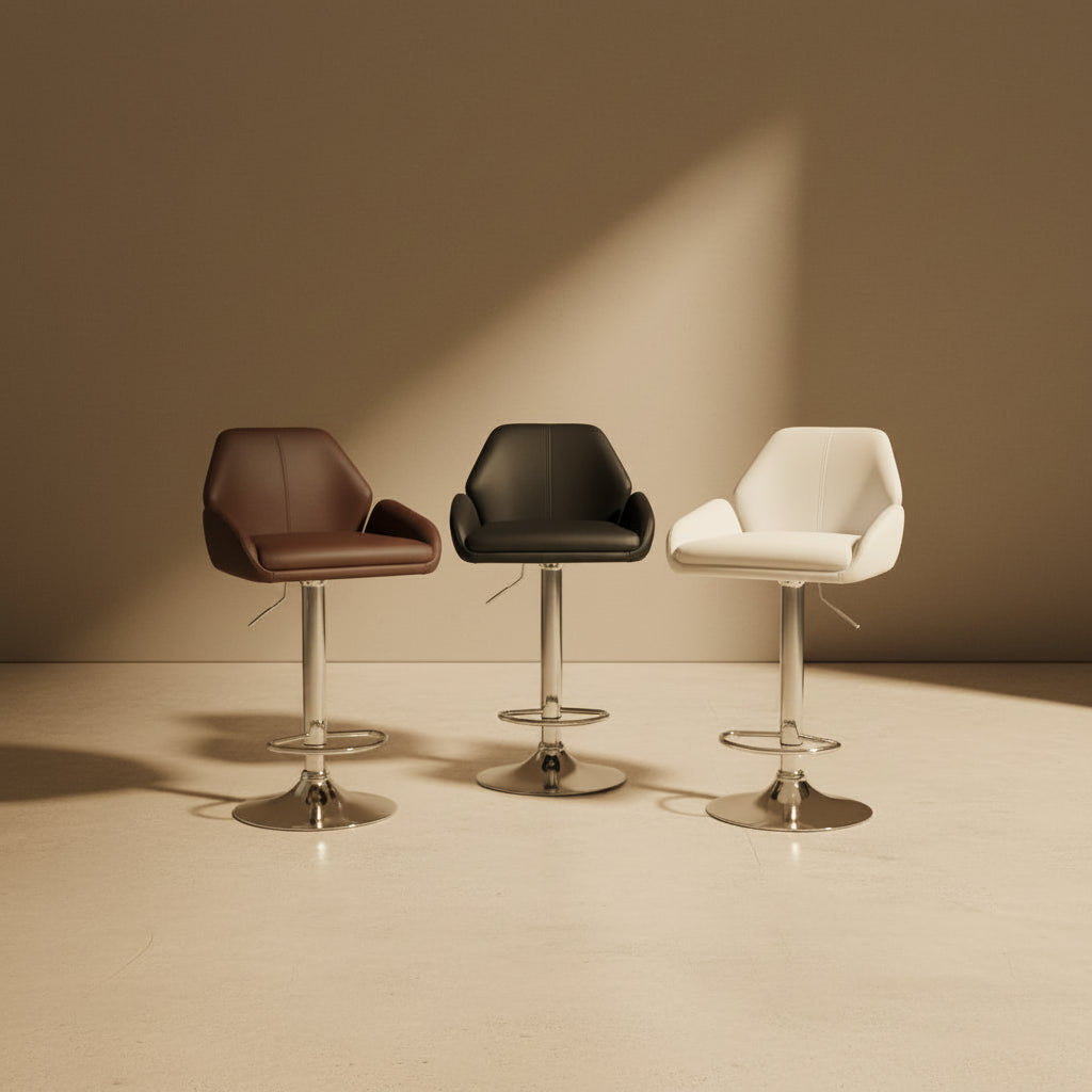 Modern Home Tesla Contemporary Adjustable Height Counter/Bar Stool