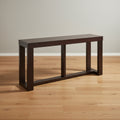 Signature Design by Ashley Contemporary Watson Sofa/Console Table Dark Brown