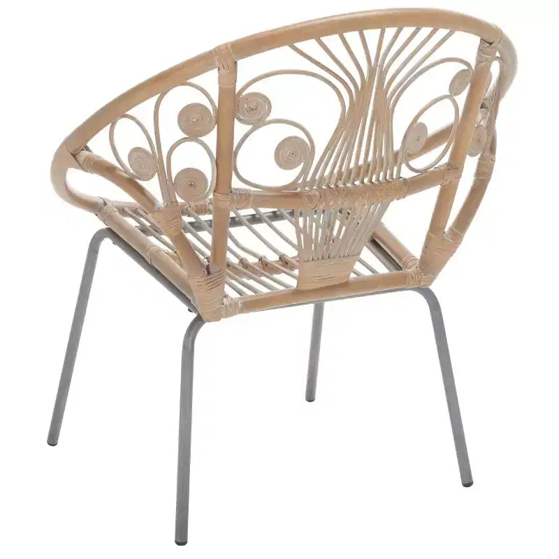 Fauteuil d'appoint Gris délavé/noir