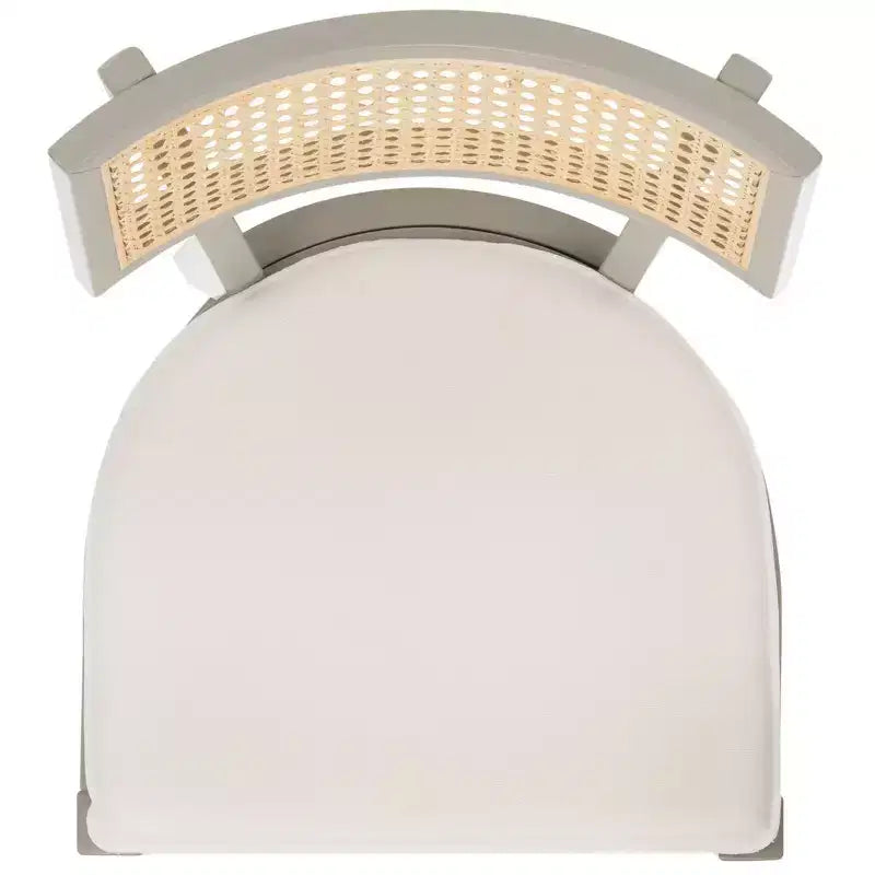 Tabouret de comptoir en rotin