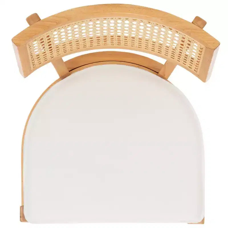 Tabouret de comptoir en rotin