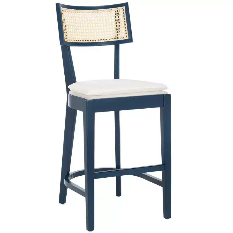 Tabouret de comptoir en rotin