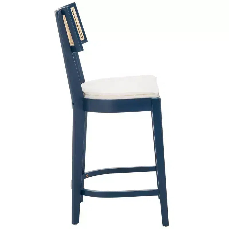 Tabouret de comptoir en rotin