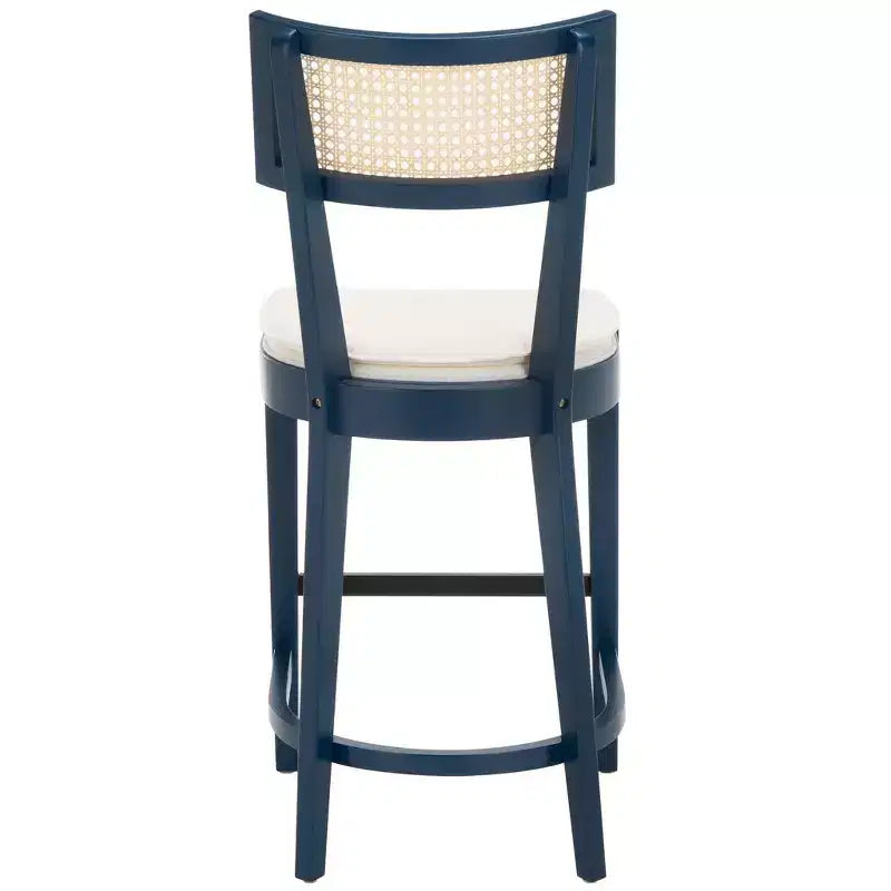 Tabouret de comptoir en rotin