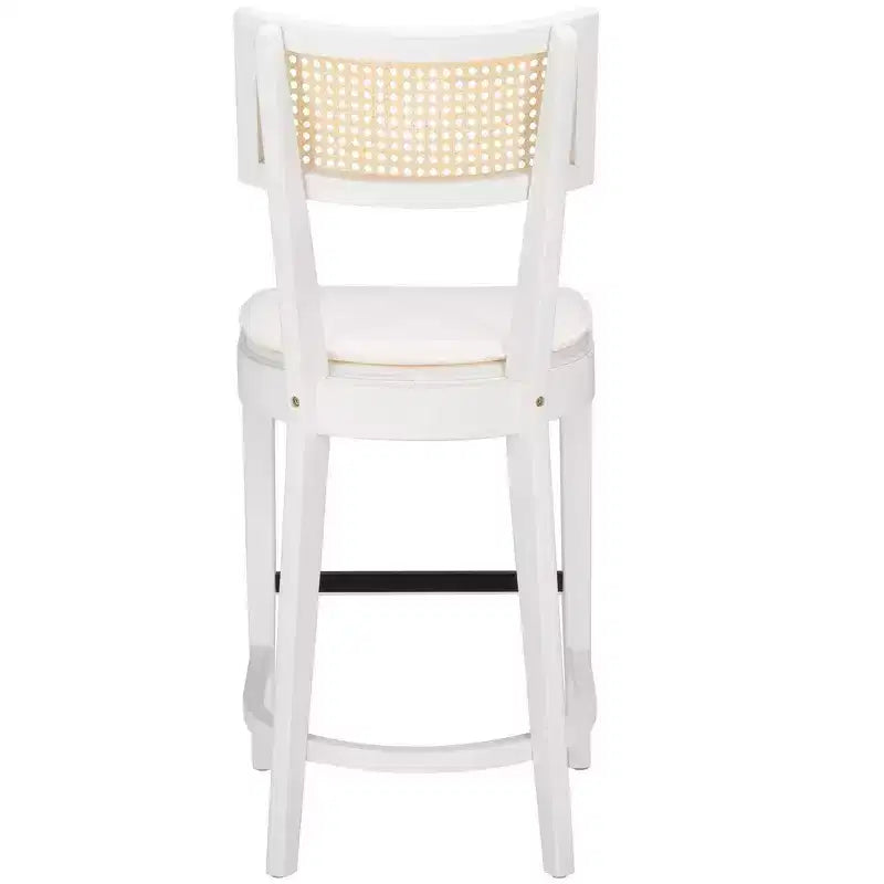Tabouret de comptoir en rotin