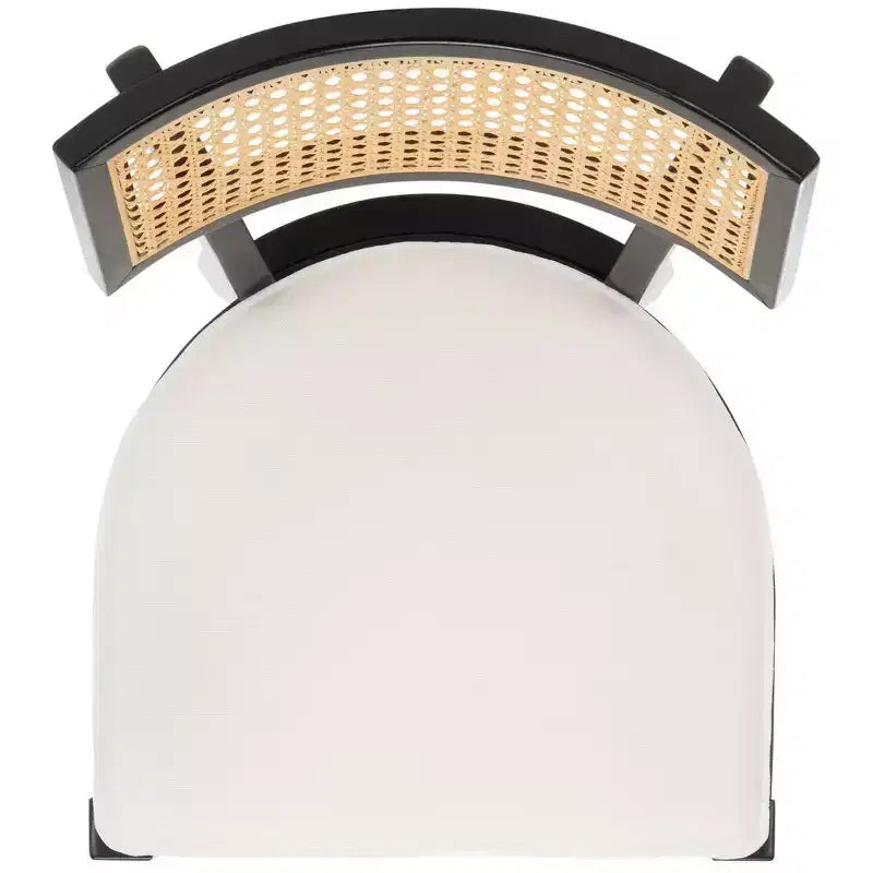 Tabouret de comptoir en rotin