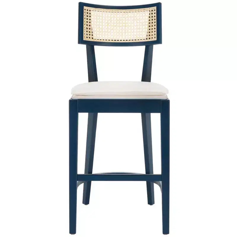 Tabouret de comptoir en rotin